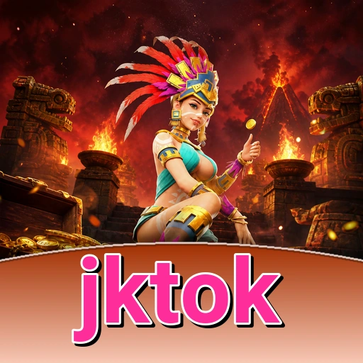 Beranda aplikasi jktok setelah terbuka